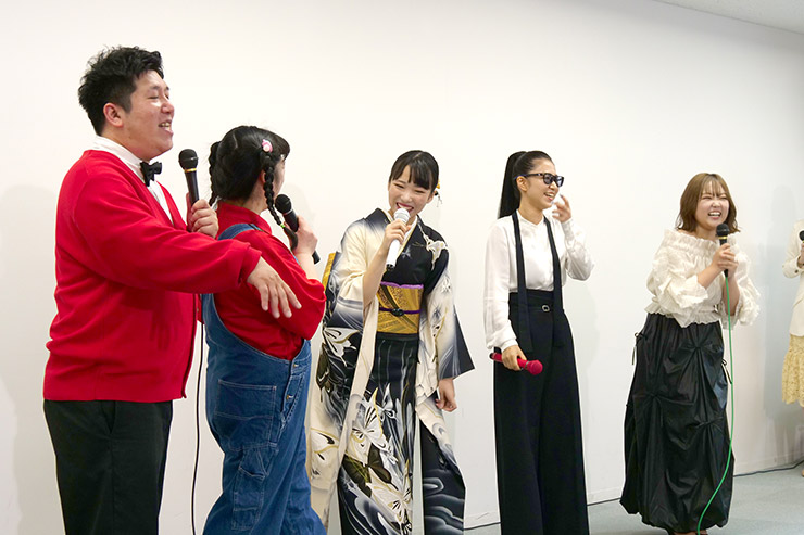 ぽんぽこ・梅谷心愛・田中あいみ・舞乃空