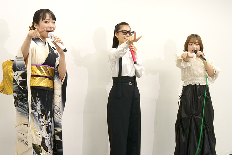 梅谷心愛・田中あいみ・舞乃空