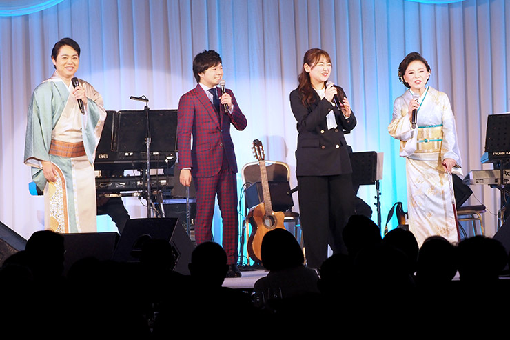 三山ひろし・小山雄大・松前ひろ子