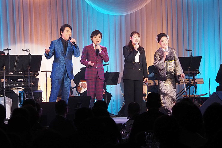 三山ひろし・小山雄大・松前ひろ子