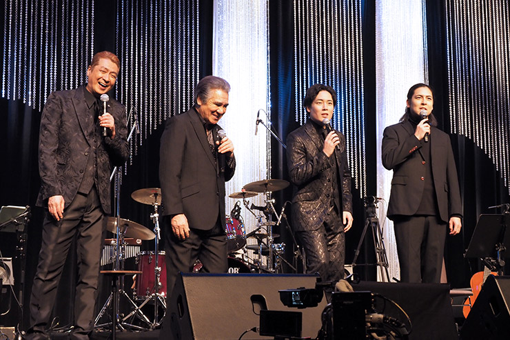 山川豊・鳥羽一郎・木村徹二・木村竜蔵