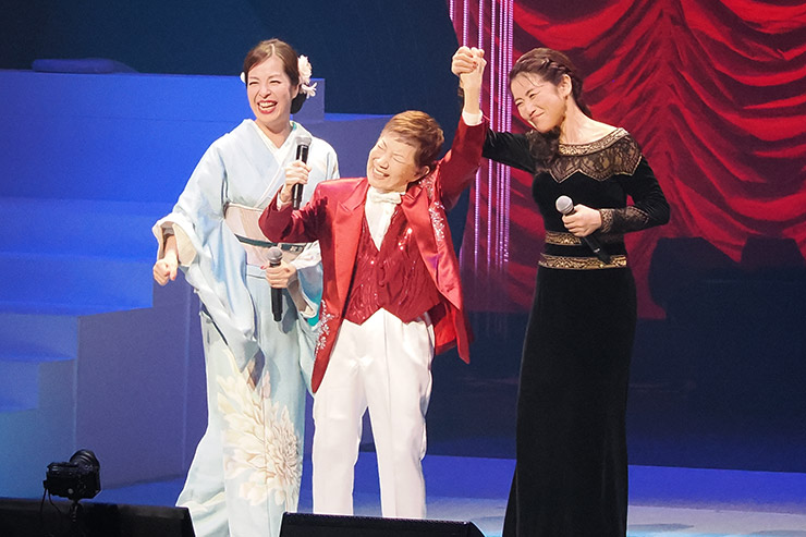 瀬口侑希・水前寺清子・川野夏美