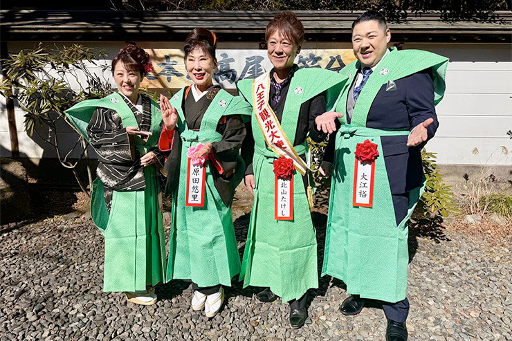 山口ひろみ・原田悠里・北山たけし・大江裕