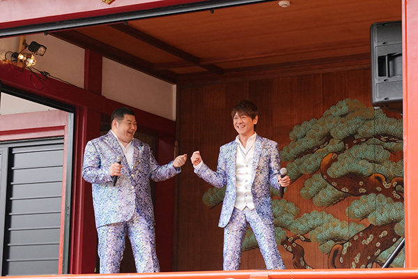 北島兄弟 北山たけし 大江裕 兄弟連歌 のヒット祈願 歌唱奉納で2年連続紅白出場目指す