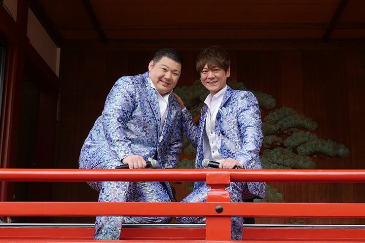 北島兄弟 北山たけし 大江裕 兄弟連歌 のヒット祈願 歌唱奉納で2年連続紅白出場目指す