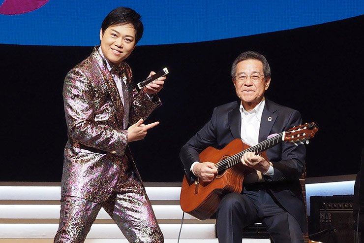 三山ひろし・弦哲也