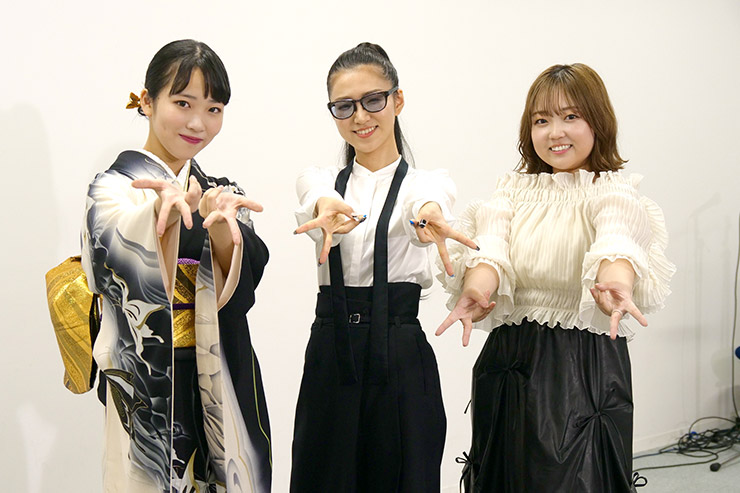 梅谷心愛・田中あいみ・舞乃空