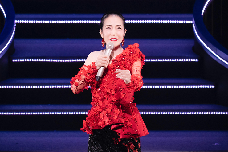 坂本冬美　撮影：田中聖太郎